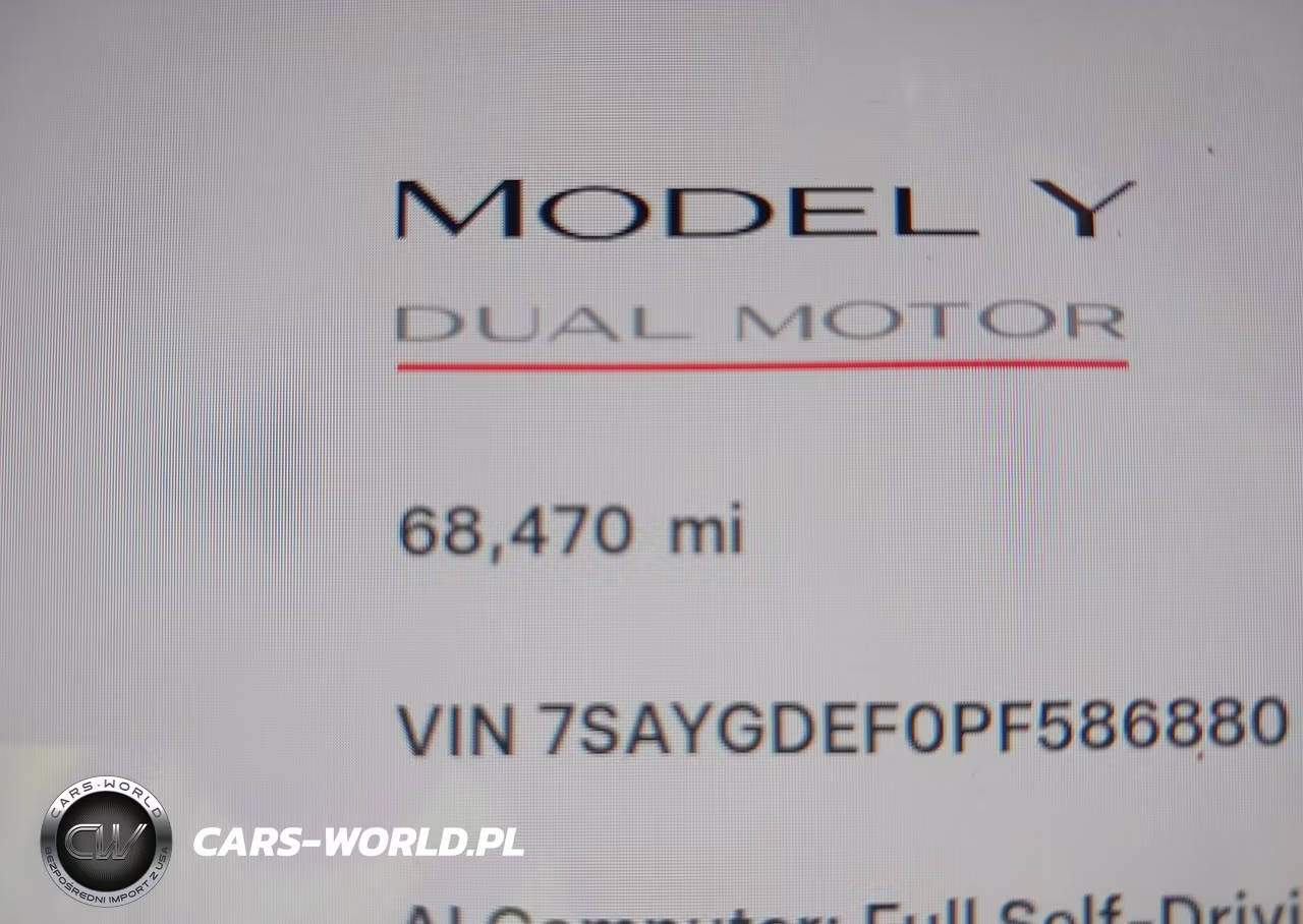 2023 Tesla Model Y Performance Dual Motor All-Wheel Drive VIN:7SAYGDEF0PF586880 - 15