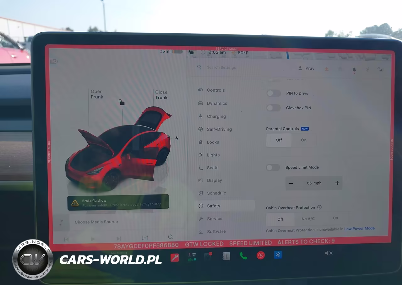 2023 Tesla Model Y Performance Dual Motor All-Wheel Drive VIN:7SAYGDEF0PF586880 - 18