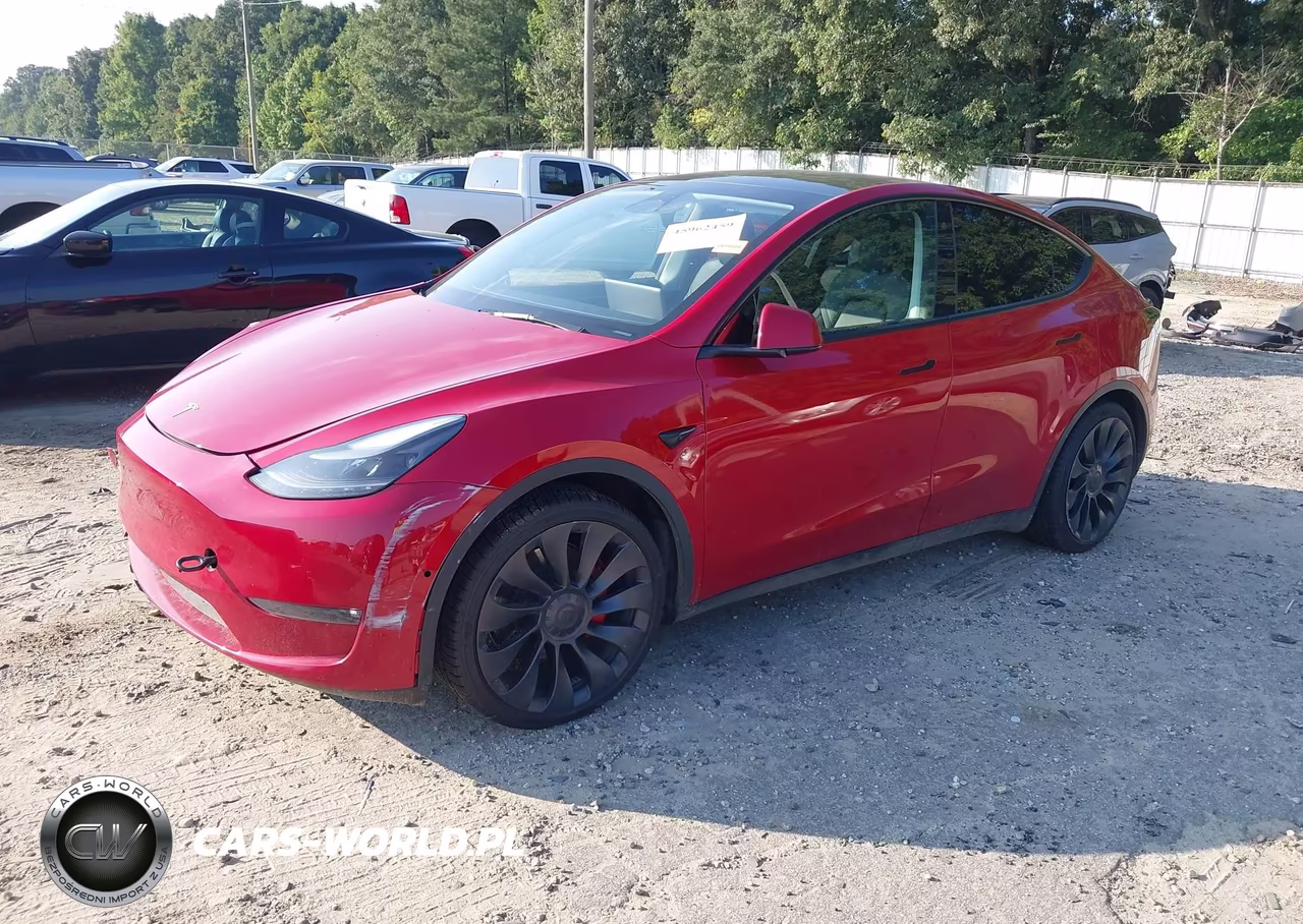 2023 Tesla Model Y Performance Dual Motor All-Wheel Drive VIN:7SAYGDEF0PF586880 - 2
