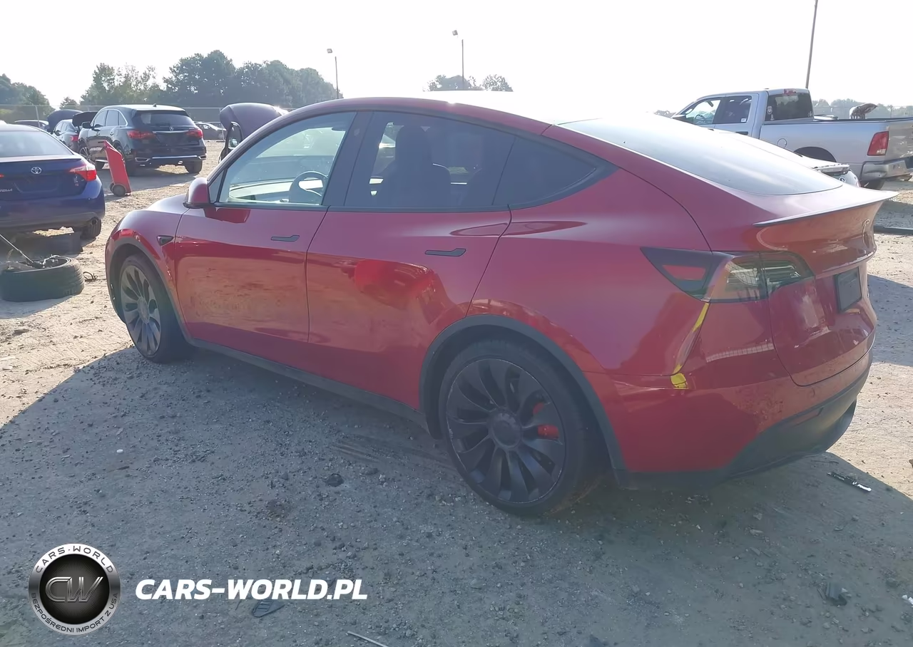 2023 Tesla Model Y Performance Dual Motor All-Wheel Drive VIN:7SAYGDEF0PF586880 - 3