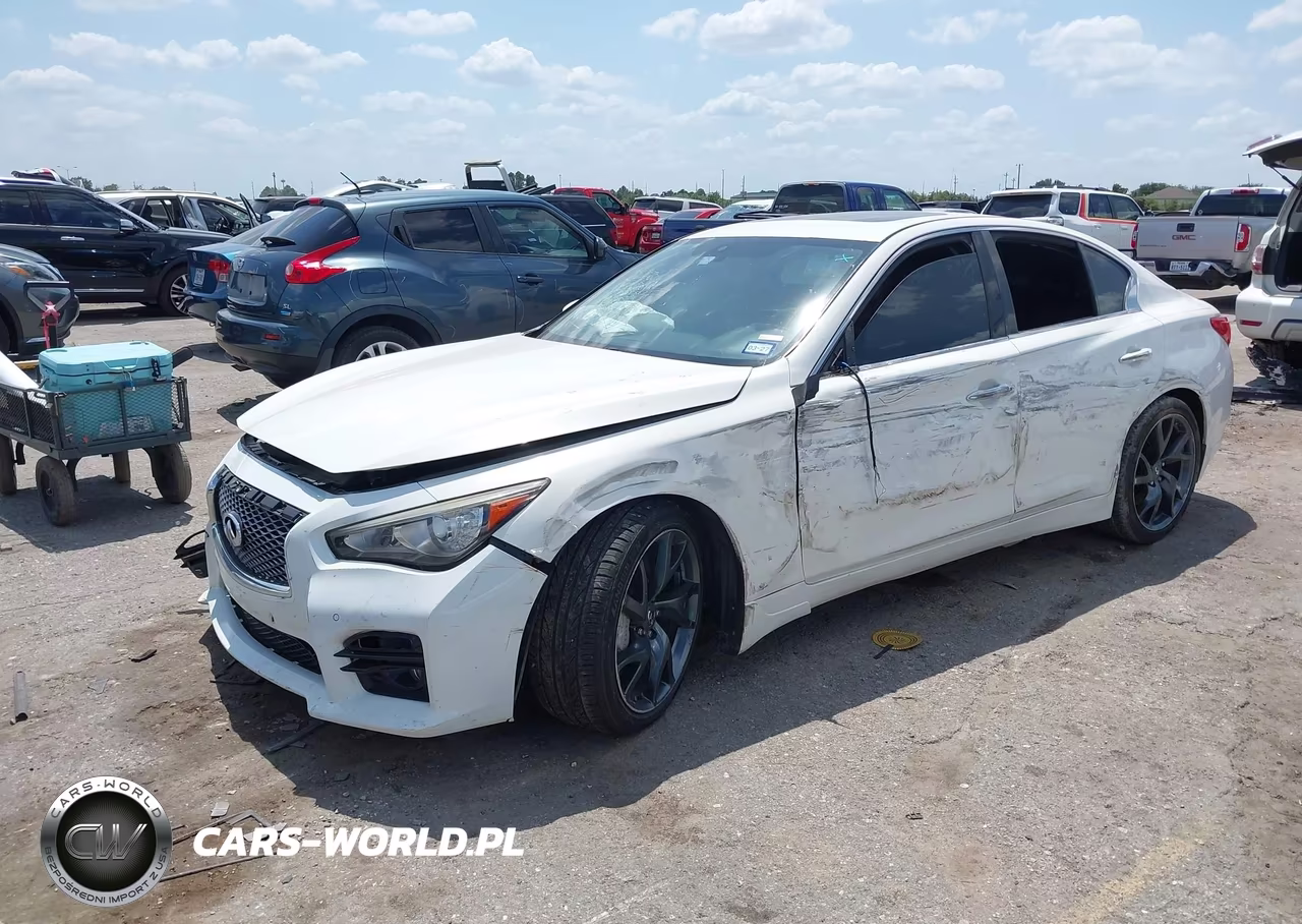 2015 Infiniti Q50 Sport VIN:JN1BV7AP3FM355280 - 2