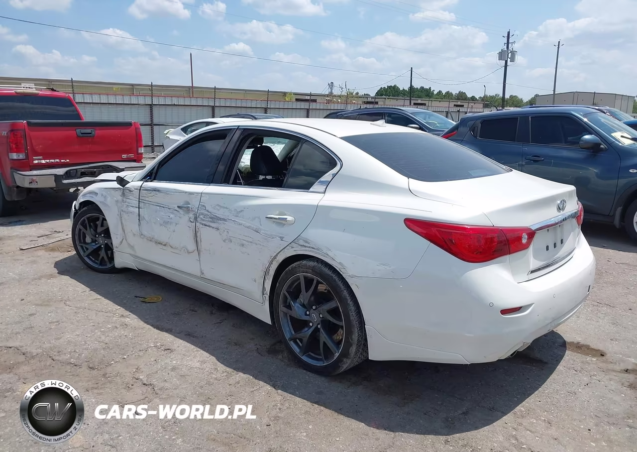 2015 Infiniti Q50 Sport VIN:JN1BV7AP3FM355280 - 3