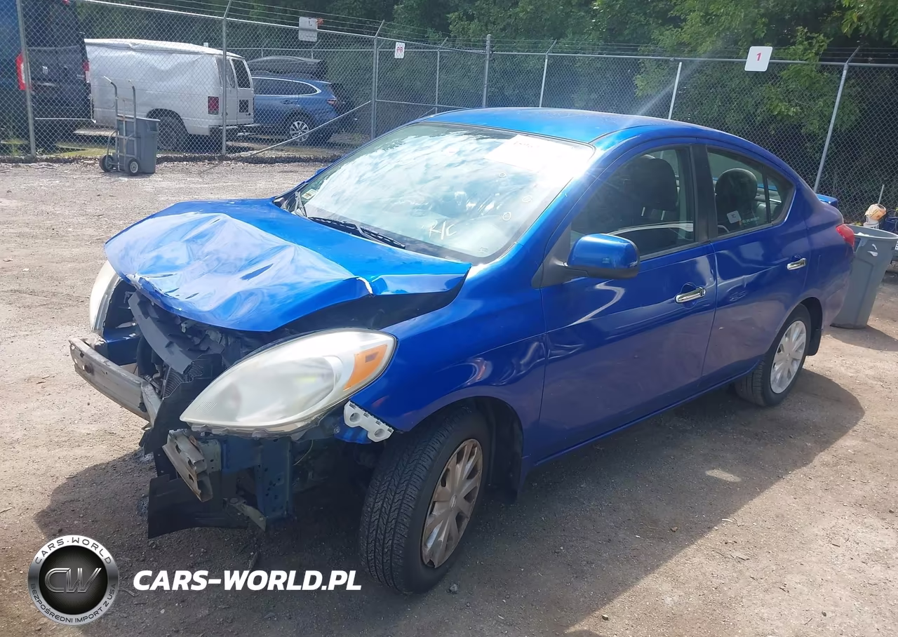 2013 Nissan Versa 1.6 Sv VIN:3N1CN7APXDL878338 - 2