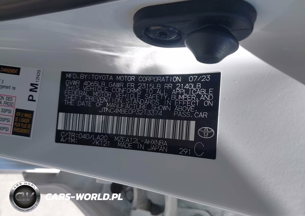 2023 Toyota Corolla Xse VIN:JTNC4MBE0P3213374 - 9
