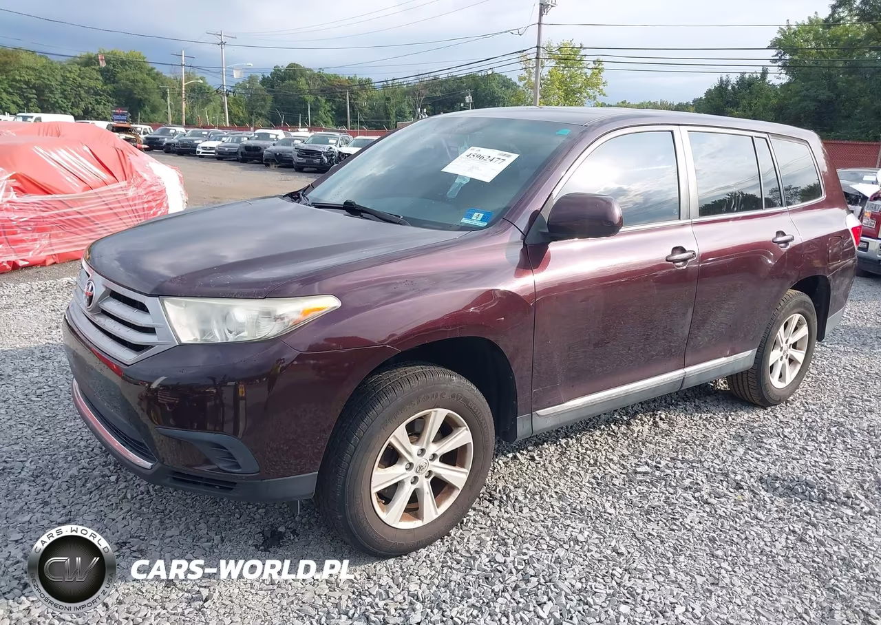 2013 Toyota Highlander VIN:5TDZA3EH4DS031226 - 2