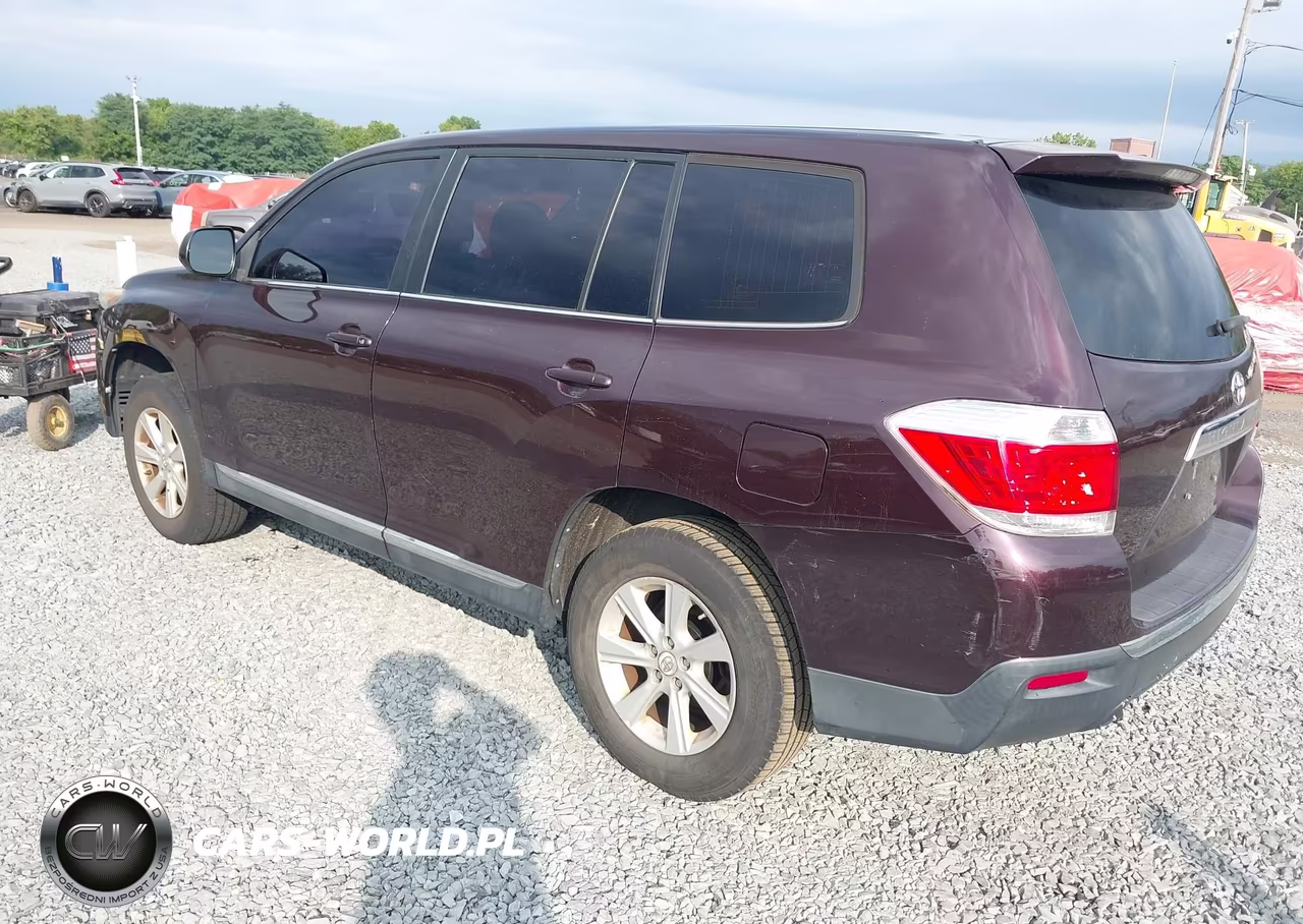 2013 Toyota Highlander VIN:5TDZA3EH4DS031226 - 3