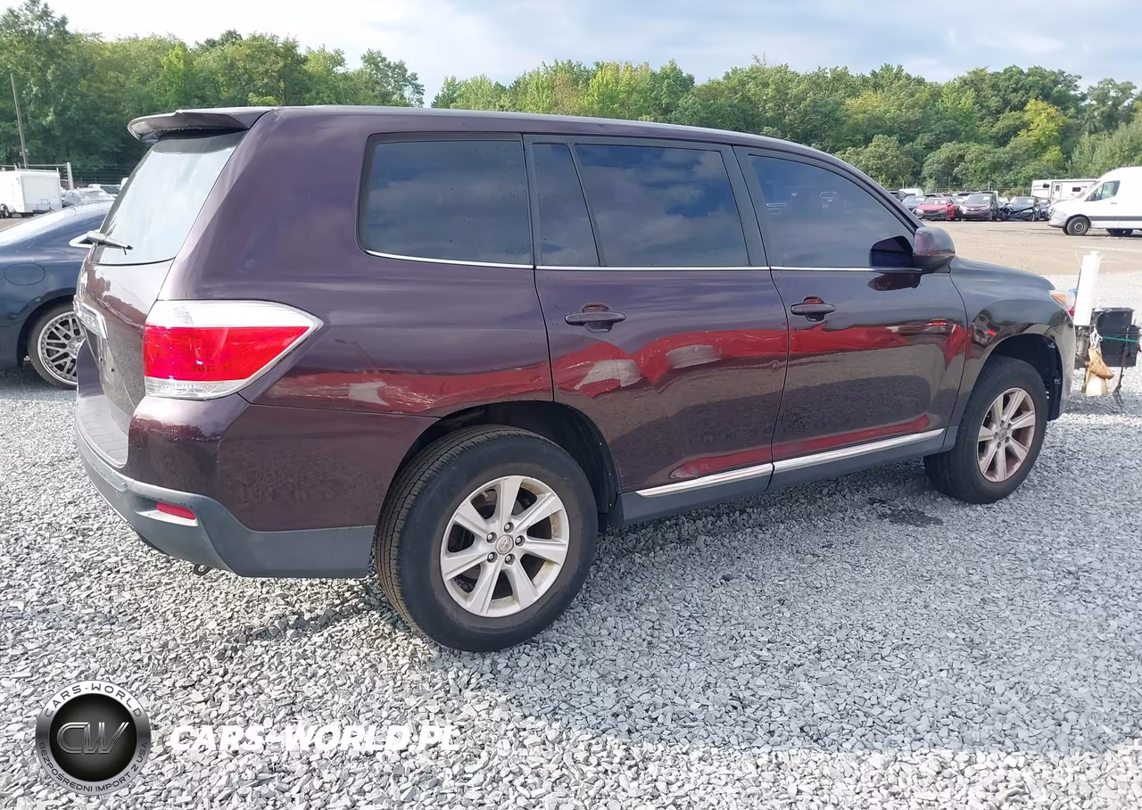 2013 Toyota Highlander VIN:5TDZA3EH4DS031226 - 4
