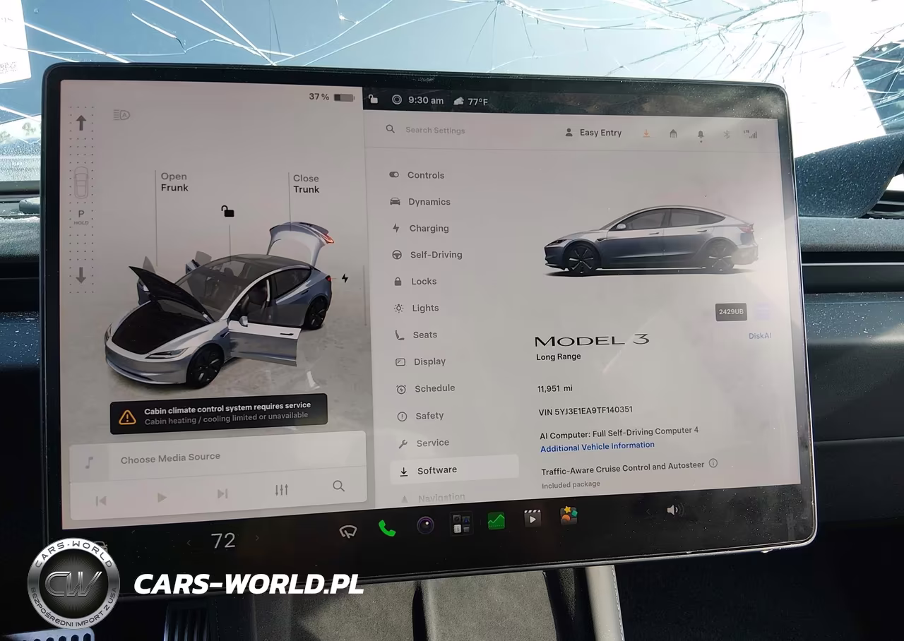 2026 Tesla Model 3 Premium Rear-Wheel Drive-Rear-Wheel Drive VIN:5YJ3E1EA9TF140351 - 7
