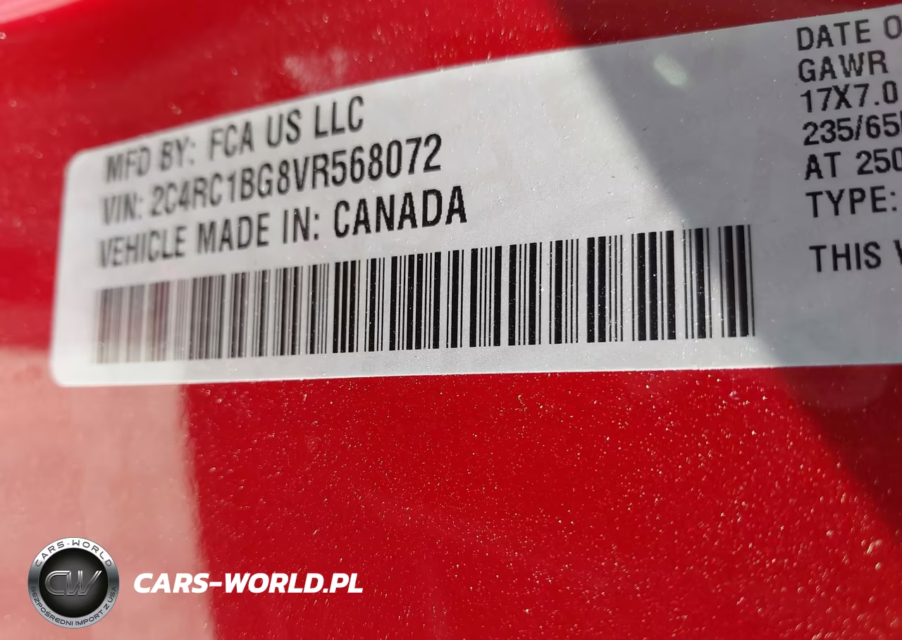2027 Chrysler Pacifica VIN:2C4RC1BG8VR568072 - 9