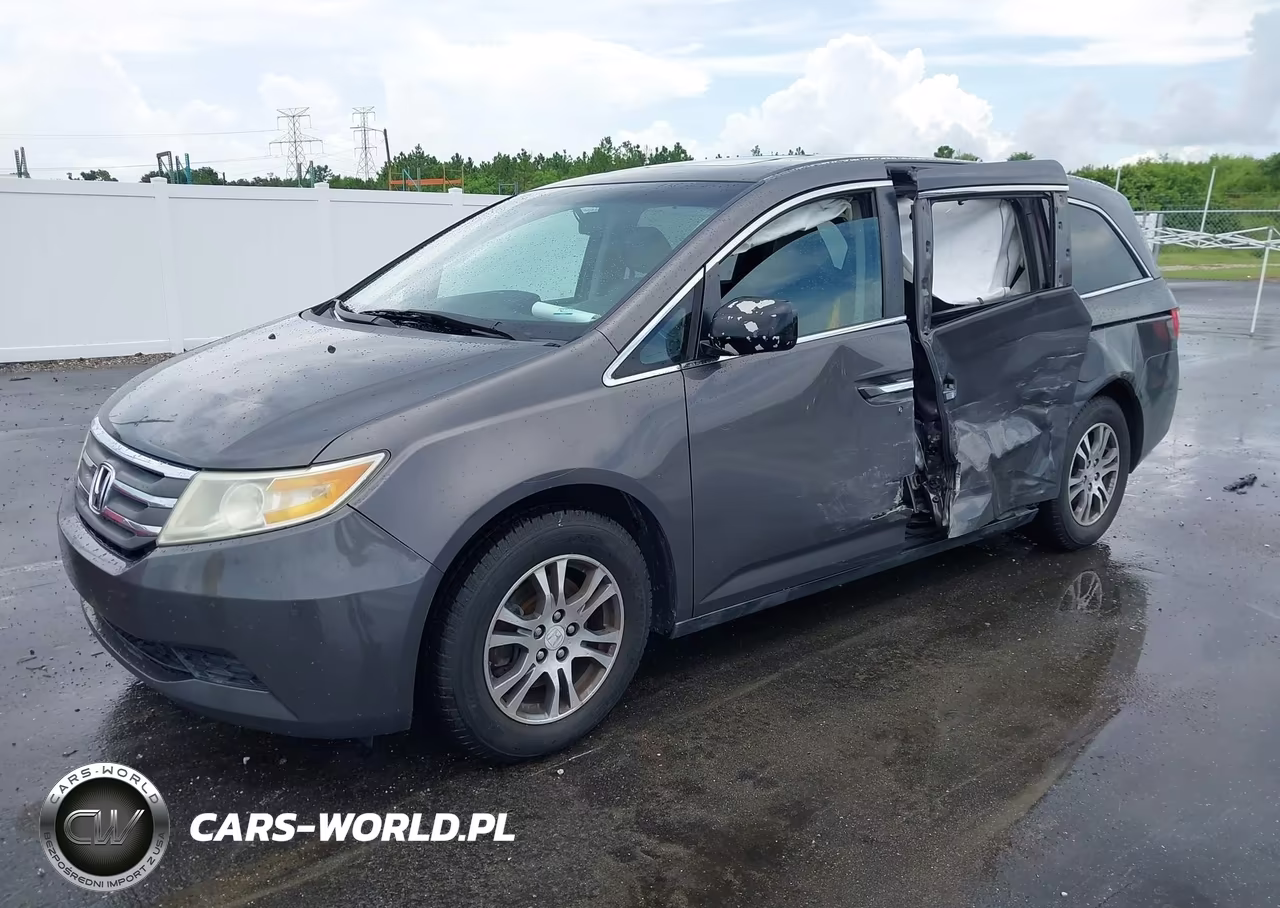2012 Honda Odyssey Ex-L VIN:5FNRL5H67CB141352 - 2