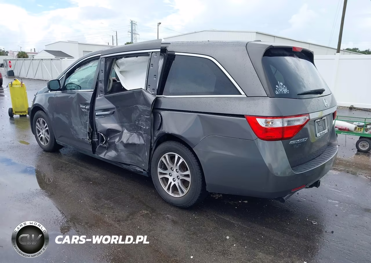 2012 Honda Odyssey Ex-L VIN:5FNRL5H67CB141352 - 3