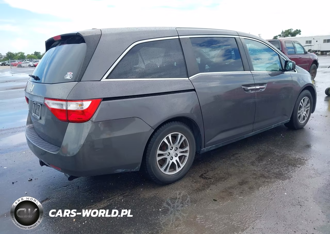 2012 Honda Odyssey Ex-L VIN:5FNRL5H67CB141352 - 4