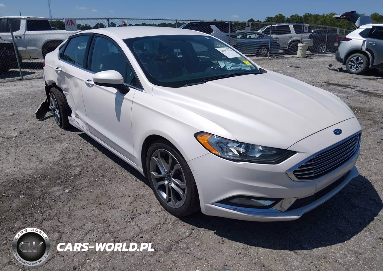 2017 Ford Fusion Se VIN:3FA6P0HD3HR281421 - 1