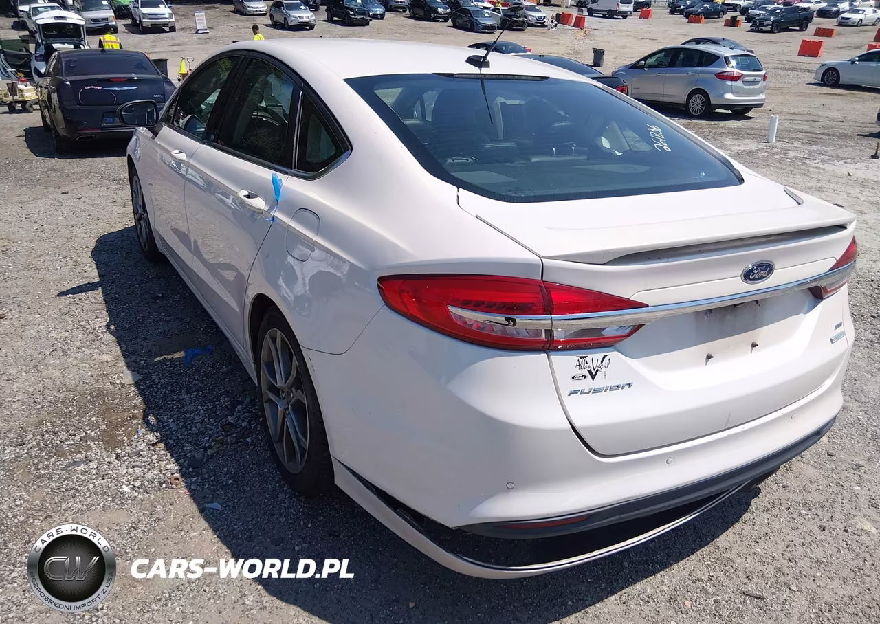 2017 Ford Fusion Se VIN:3FA6P0HD3HR281421 - 3