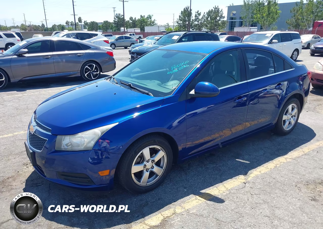 2012 Chevrolet Cruze 1Lt VIN:1G1PF5SC3C7364354 - 2