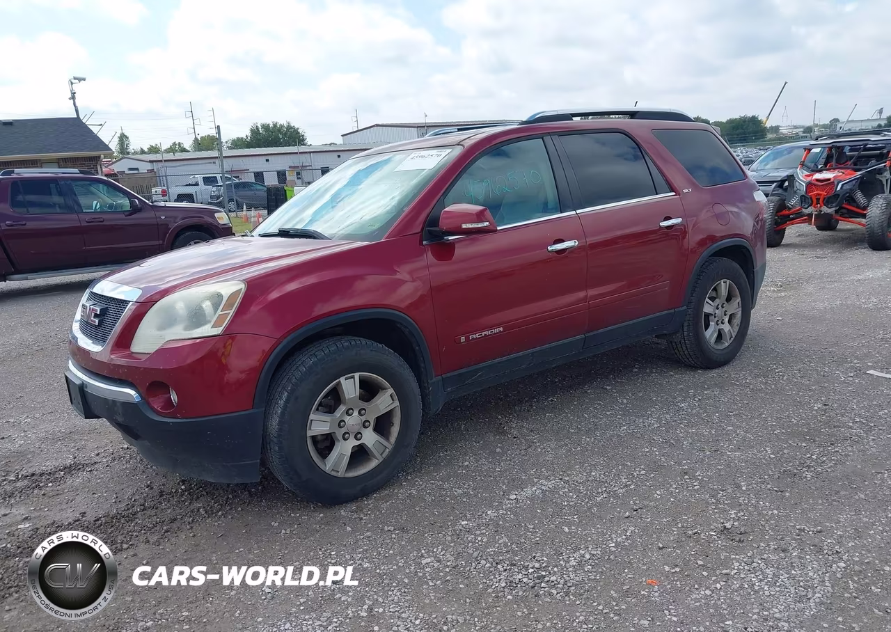 2008 GMC Acadia Slt-1 VIN:1GKEV23708J219269 - 2