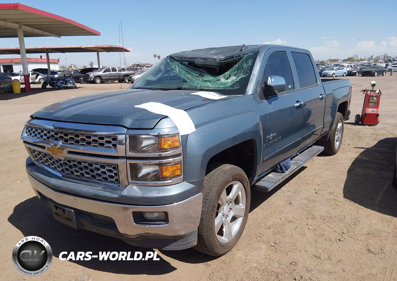2014 Chevrolet Silverado 1500 Lt VIN:3GCPCREC1EG117098 - 2
