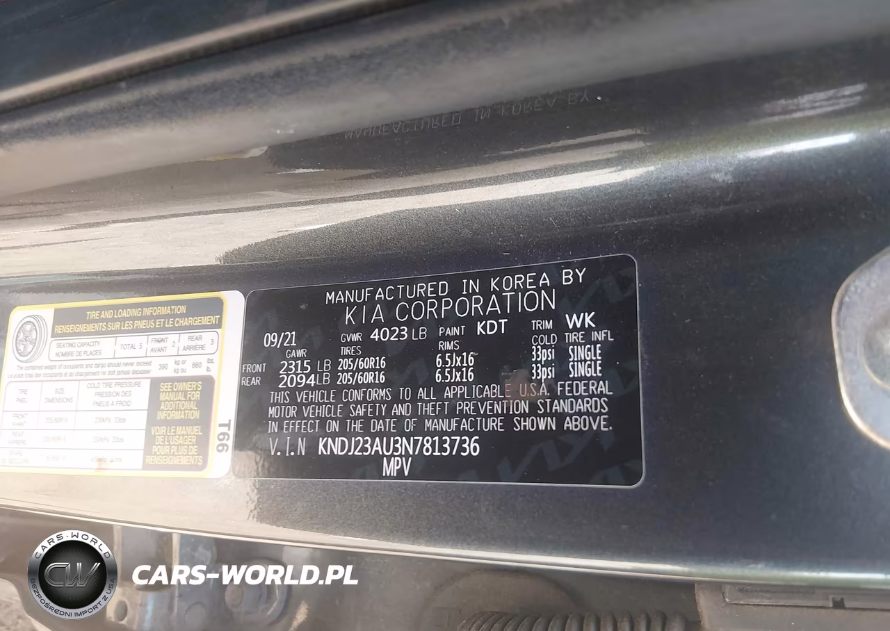 2022 Kia Soul Lx VIN:KNDJ23AU3N7813736 - 9
