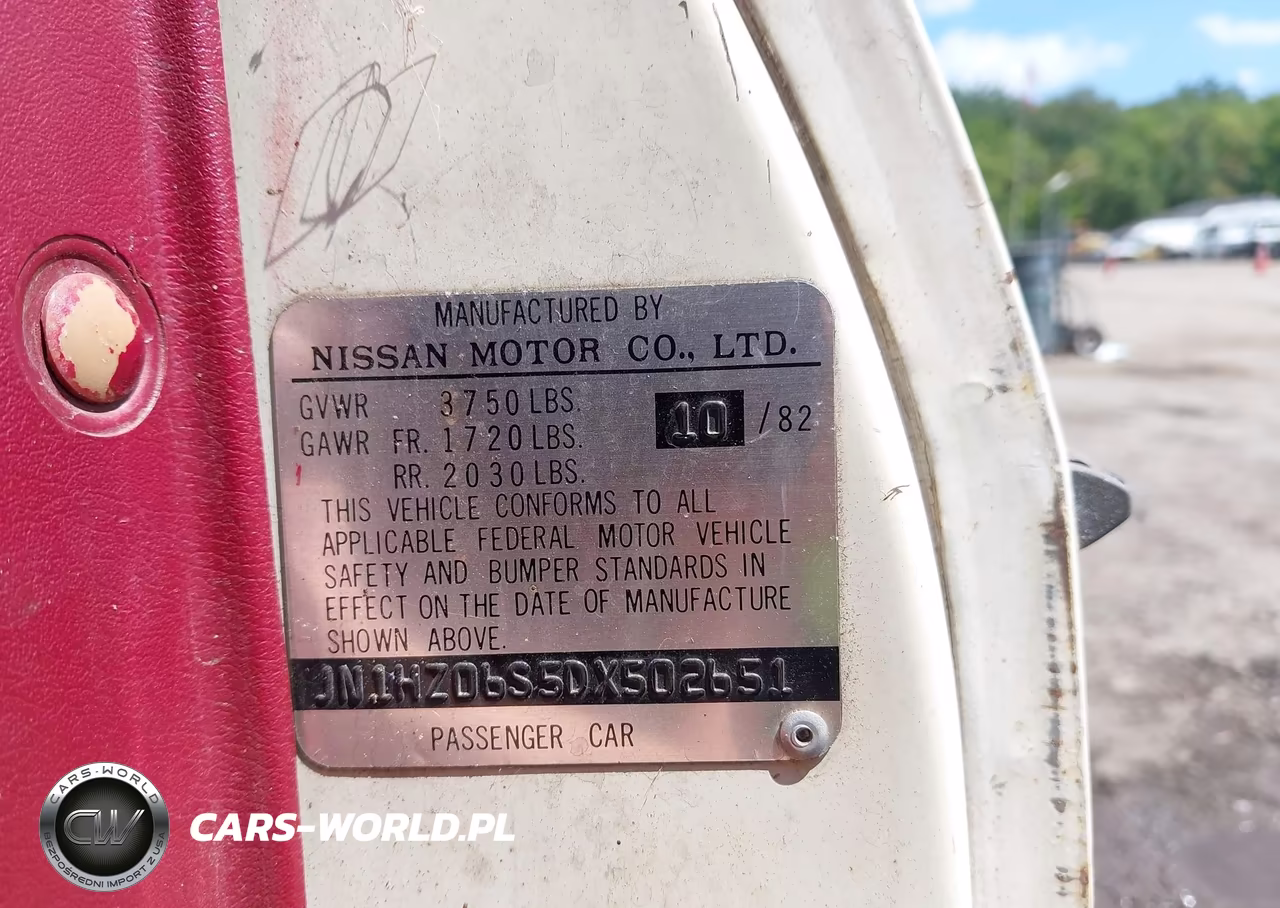 1983 Datsun 280Zx 2+2 VIN:JN1HZ06S5DX502651 - 9