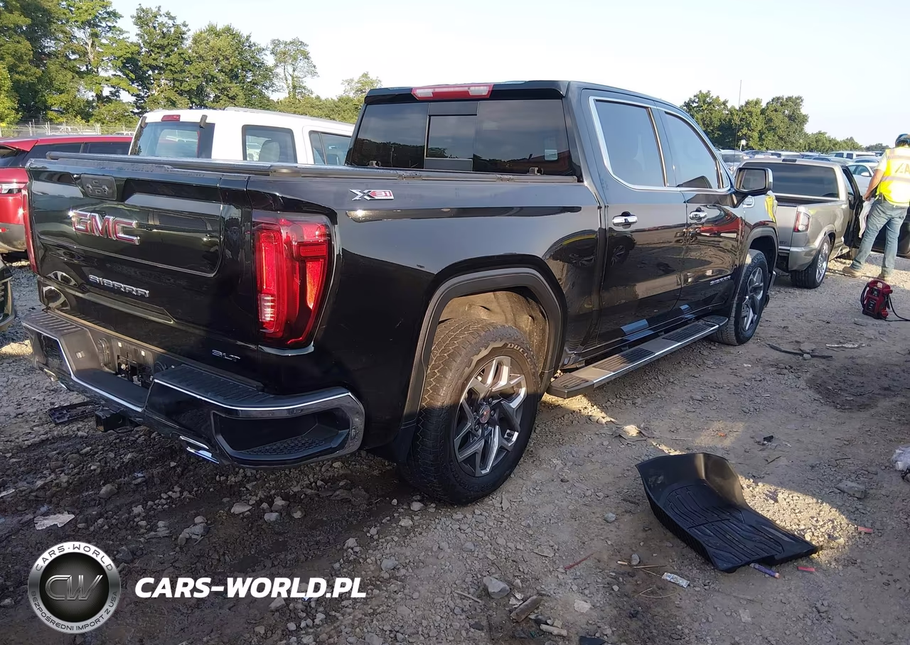 2023 GMC Sierra 1500 4Wd Short Box Slt VIN:3GTUUDED4PG143631 - 4