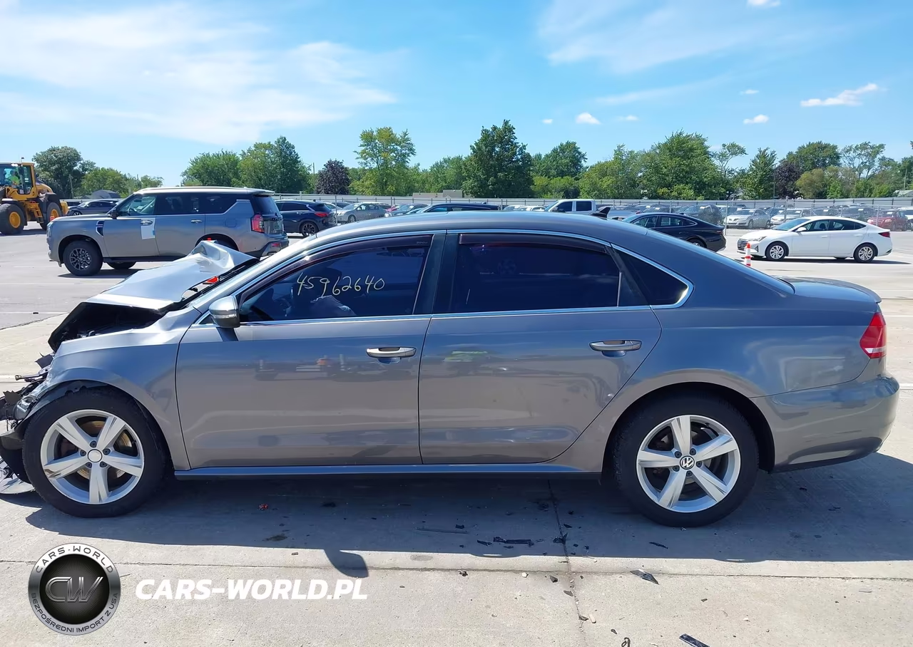 2012 Volkswagen Passat 2.5L Se VIN:1VWBP7A36CC018878 - 15