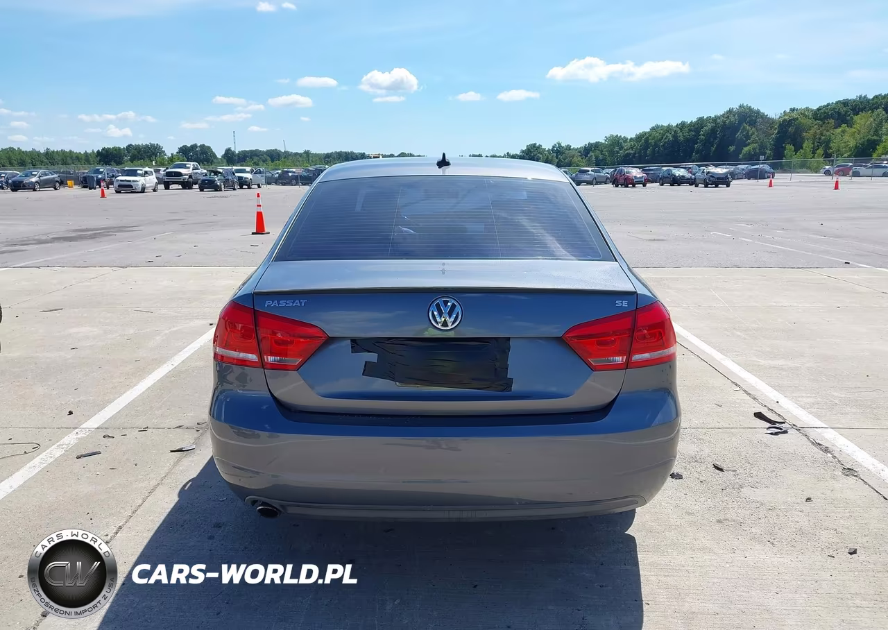 2012 Volkswagen Passat 2.5L Se VIN:1VWBP7A36CC018878 - 17