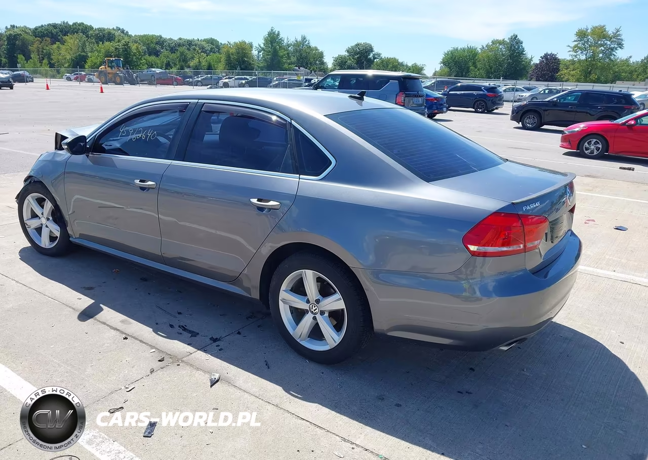 2012 Volkswagen Passat 2.5L Se VIN:1VWBP7A36CC018878 - 3