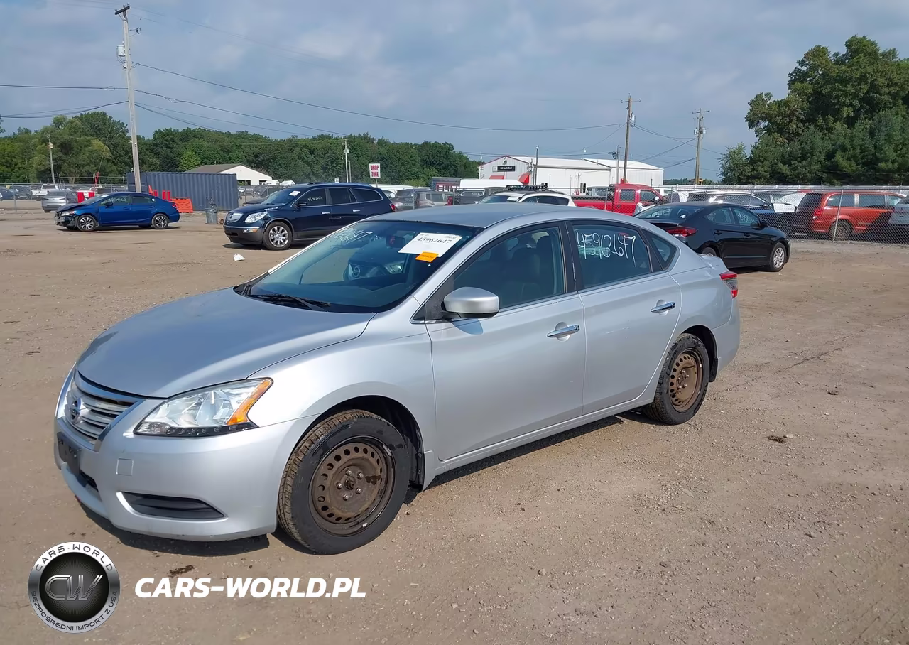 2015 Nissan Sentra S VIN:3N1AB7AP8FY215985 - 2