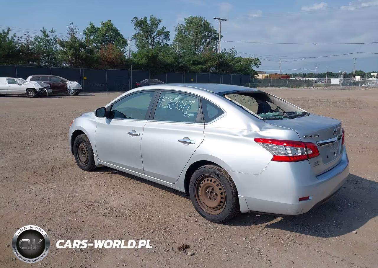 2015 Nissan Sentra S VIN:3N1AB7AP8FY215985 - 3