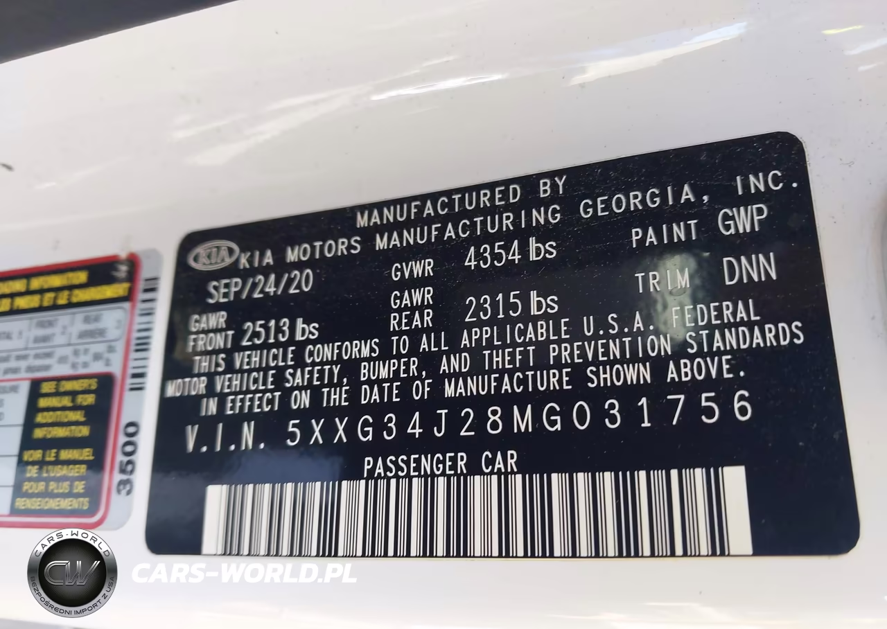 2021 Kia K5 Ex VIN:5XXG34J28MG031756 - 9