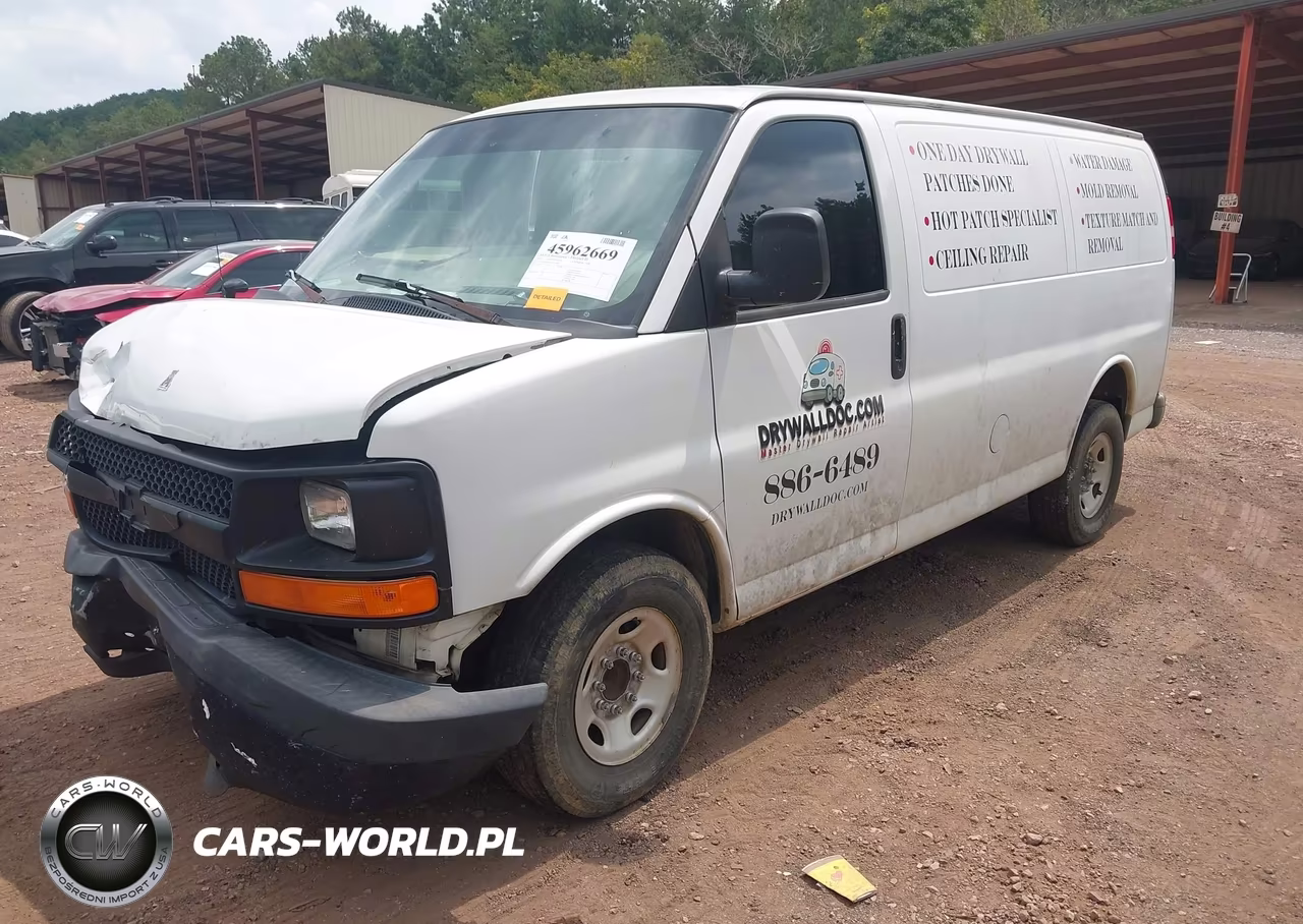 2013 Chevrolet Express 2500 Work Van VIN:1GCWGFCA1D1154486 - 2