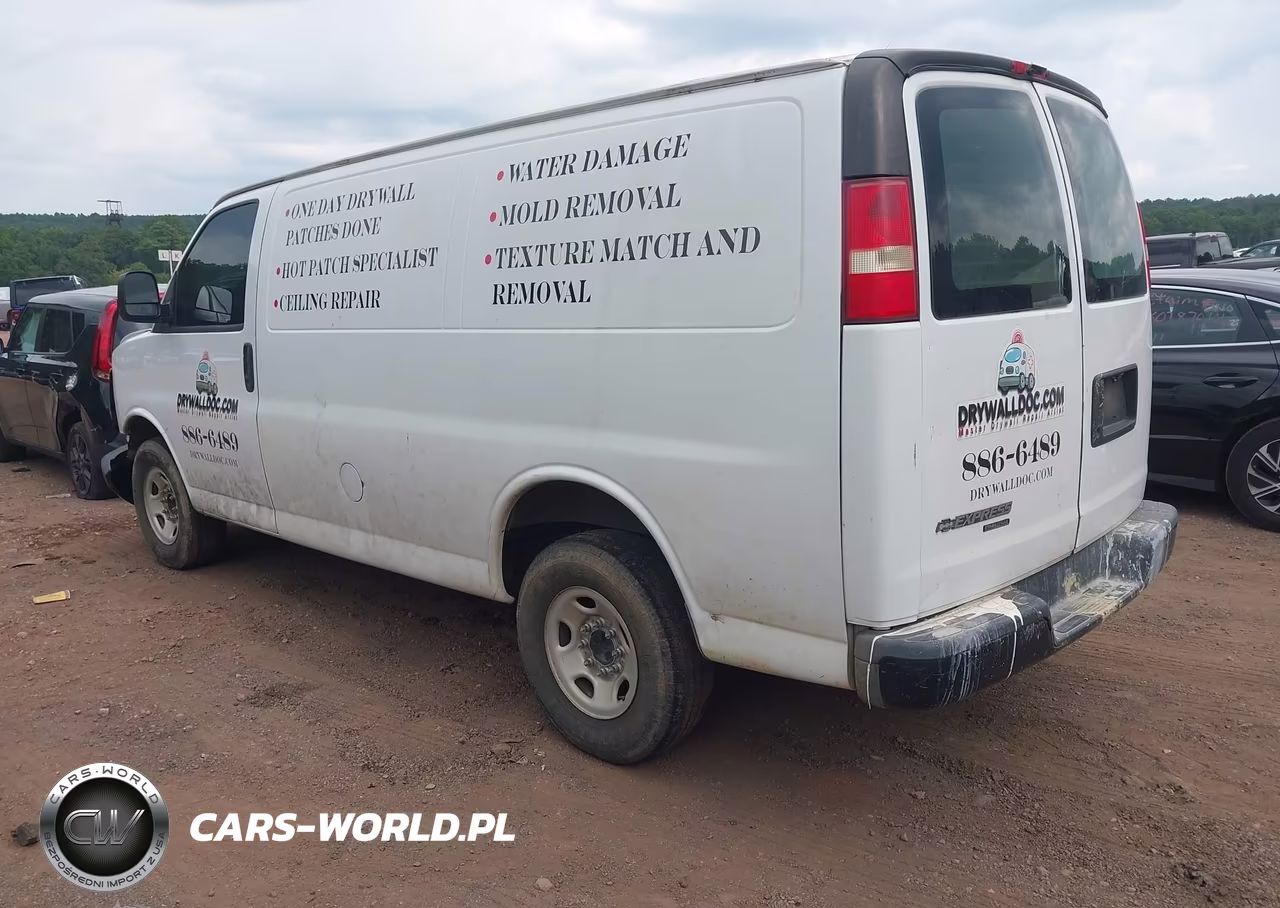 2013 Chevrolet Express 2500 Work Van VIN:1GCWGFCA1D1154486 - 3