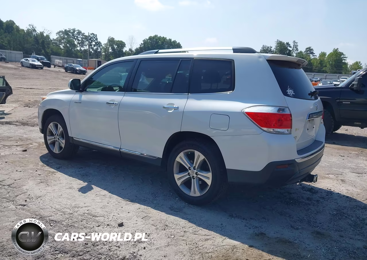 2013 Toyota Highlander Limited V6 VIN:5TDYK3EH0DS105556 - 3