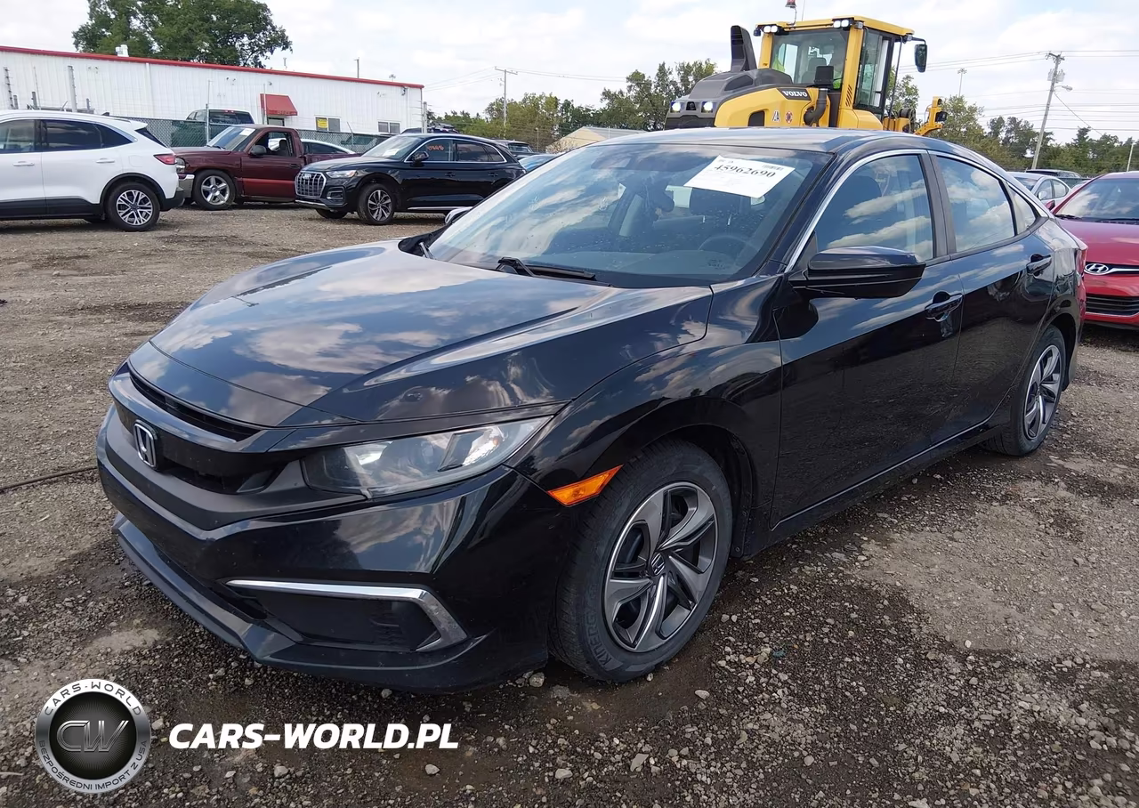 2020 Honda Civic Lx VIN:2HGFC2F68LH555420 - 2