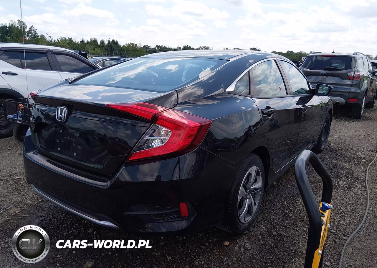 2020 Honda Civic Lx VIN:2HGFC2F68LH555420 - 4