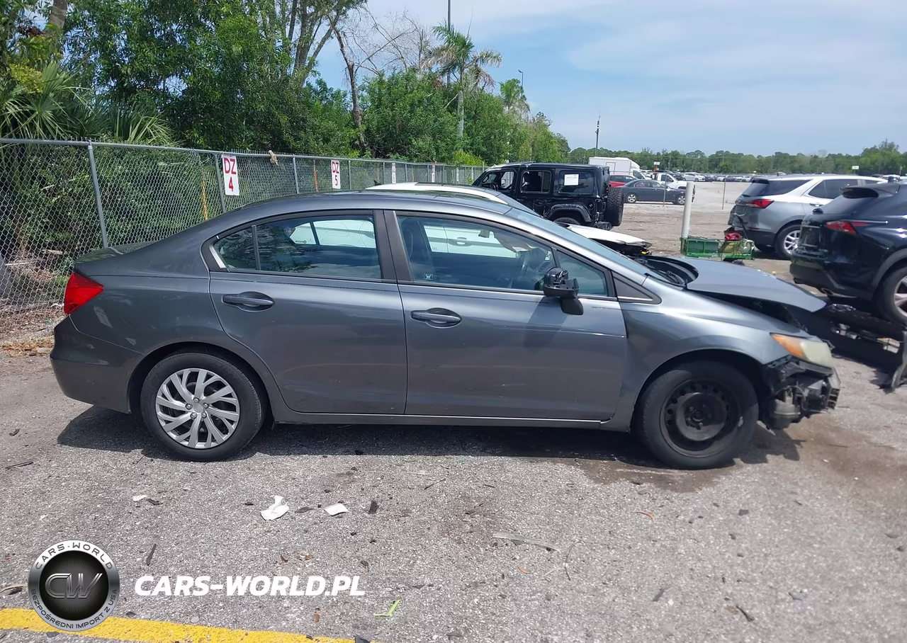 2012 Honda Civic Lx VIN:19XFB2F55CE104546 - 13