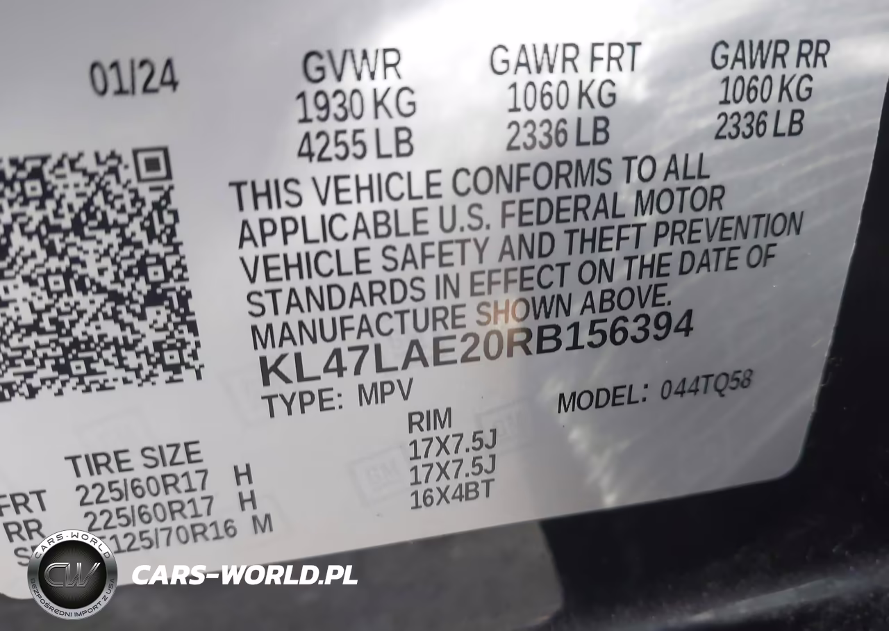2024 Buick Envista Preferred Fwd VIN:KL47LAE20RB156394 - 9