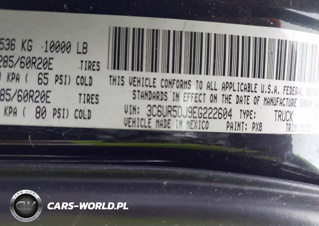 2014 Ram 2500 Big Horn VIN:3C6UR5DJ9EG222604 - 9