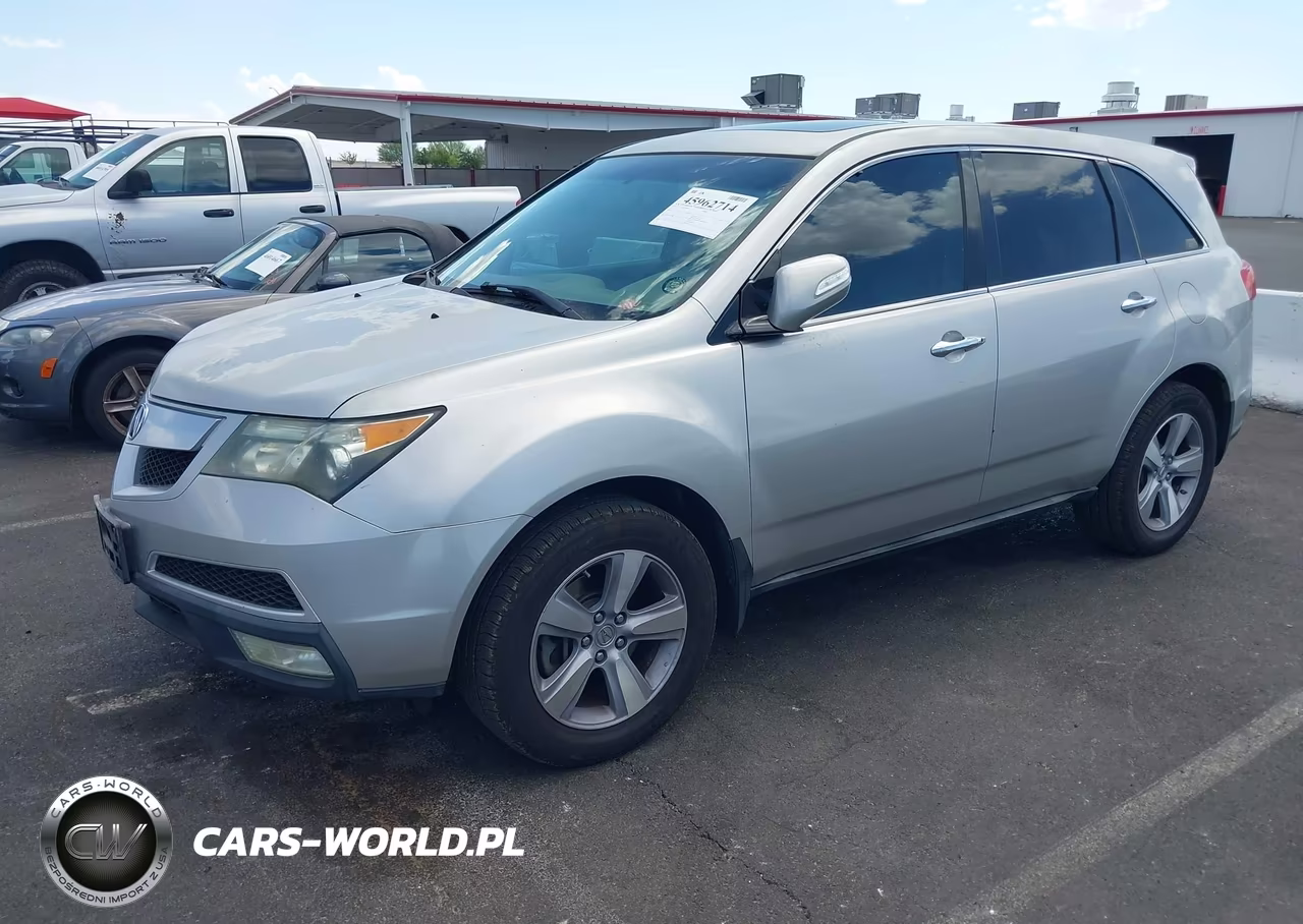 2013 Acura Mdx VIN:2HNYD2H27DH504811 - 2