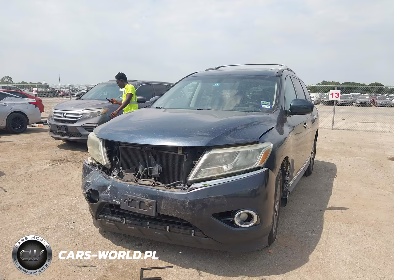2014 Nissan Pathfinder Sl VIN:5N1AR2MM2EC701109 - 2