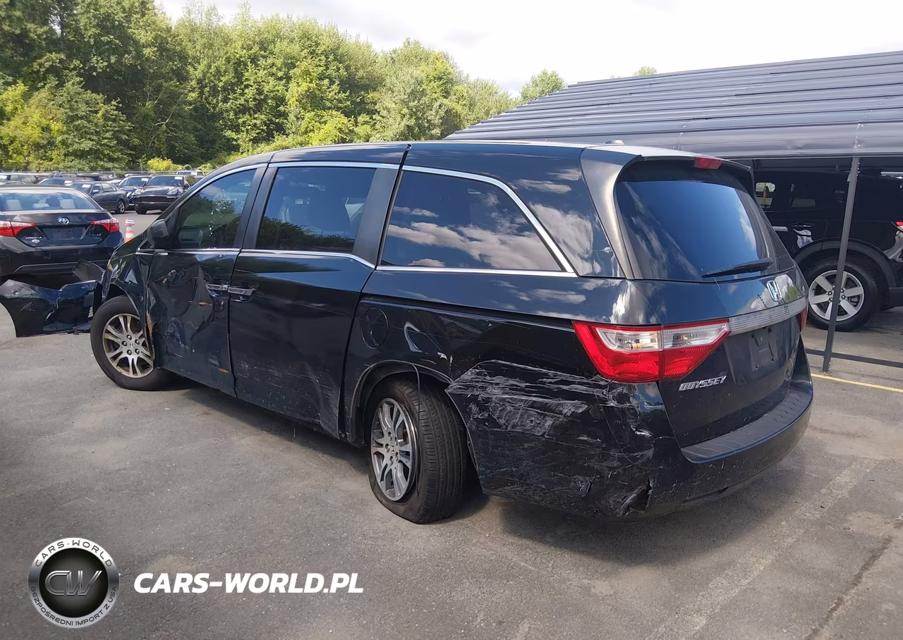 2012 Honda Odyssey Ex-L VIN:5FNRL5H6XCB053038 - 3
