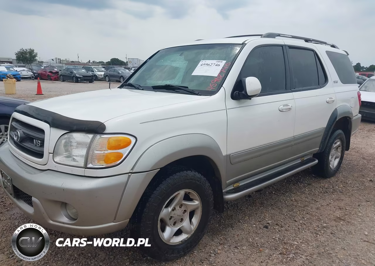 2002 Toyota Sequoia Sr5 V8 VIN:5TDZT34A22S060333 - 2