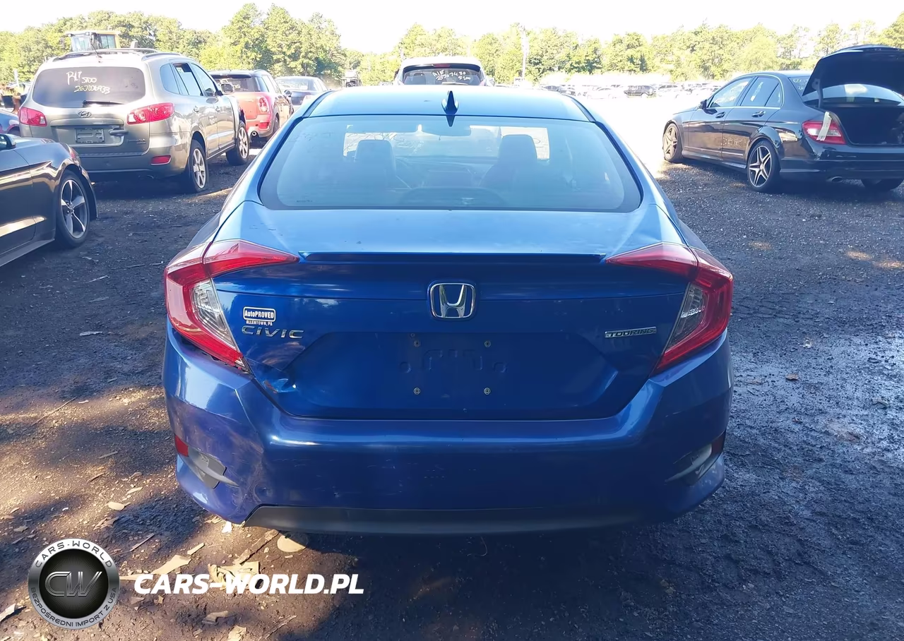2016 Honda Civic Touring VIN:2HGFC1F95GH656375 - 15