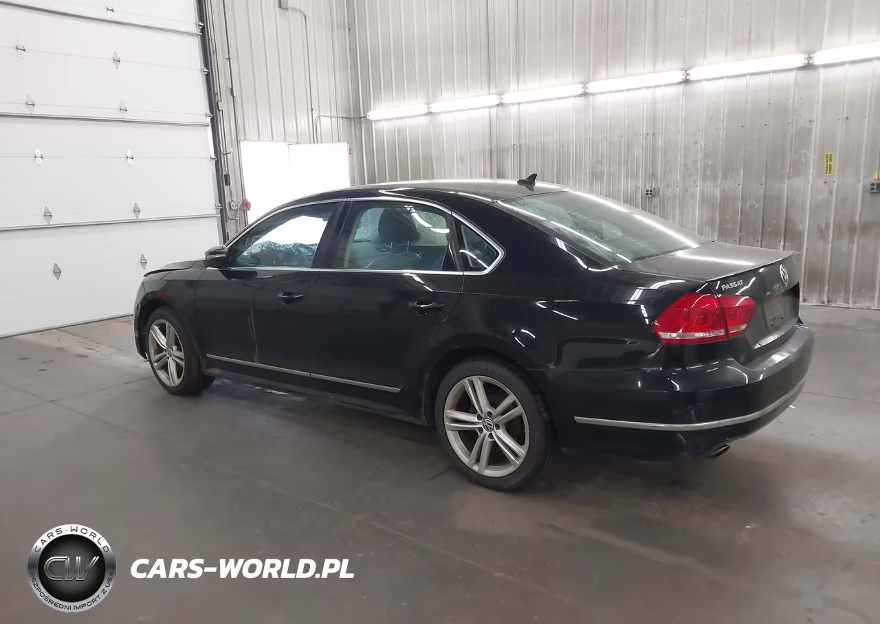 2012 Volkswagen Passat 2.0L Tdi Sel Premium VIN:1VWCN7A39CC059872 - 3