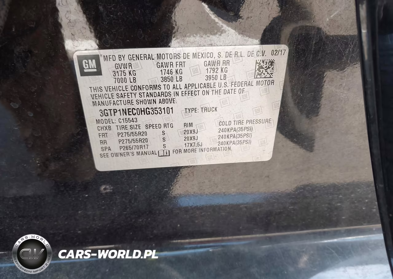 2017 GMC Sierra 1500 Slt VIN:3GTP1NEC0HG353101 - 9