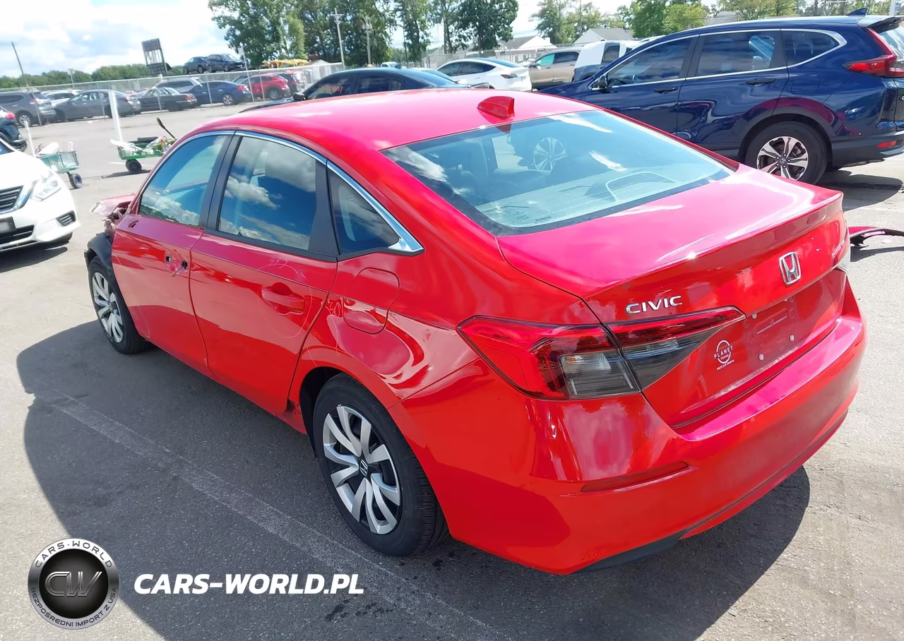 2024 Honda Civic Lx VIN:2HGFE2F29RH559492 - 3