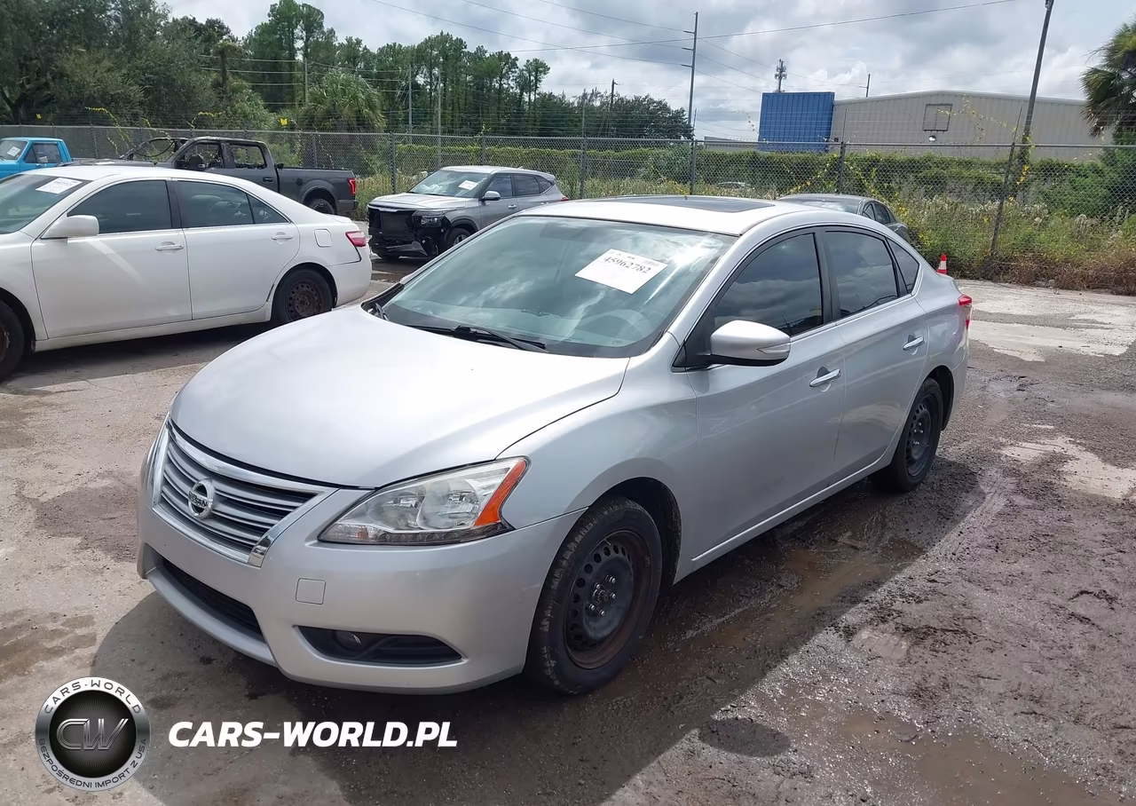 2013 Nissan Sentra Sl VIN:3N1AB7AP1DL614389 - 2