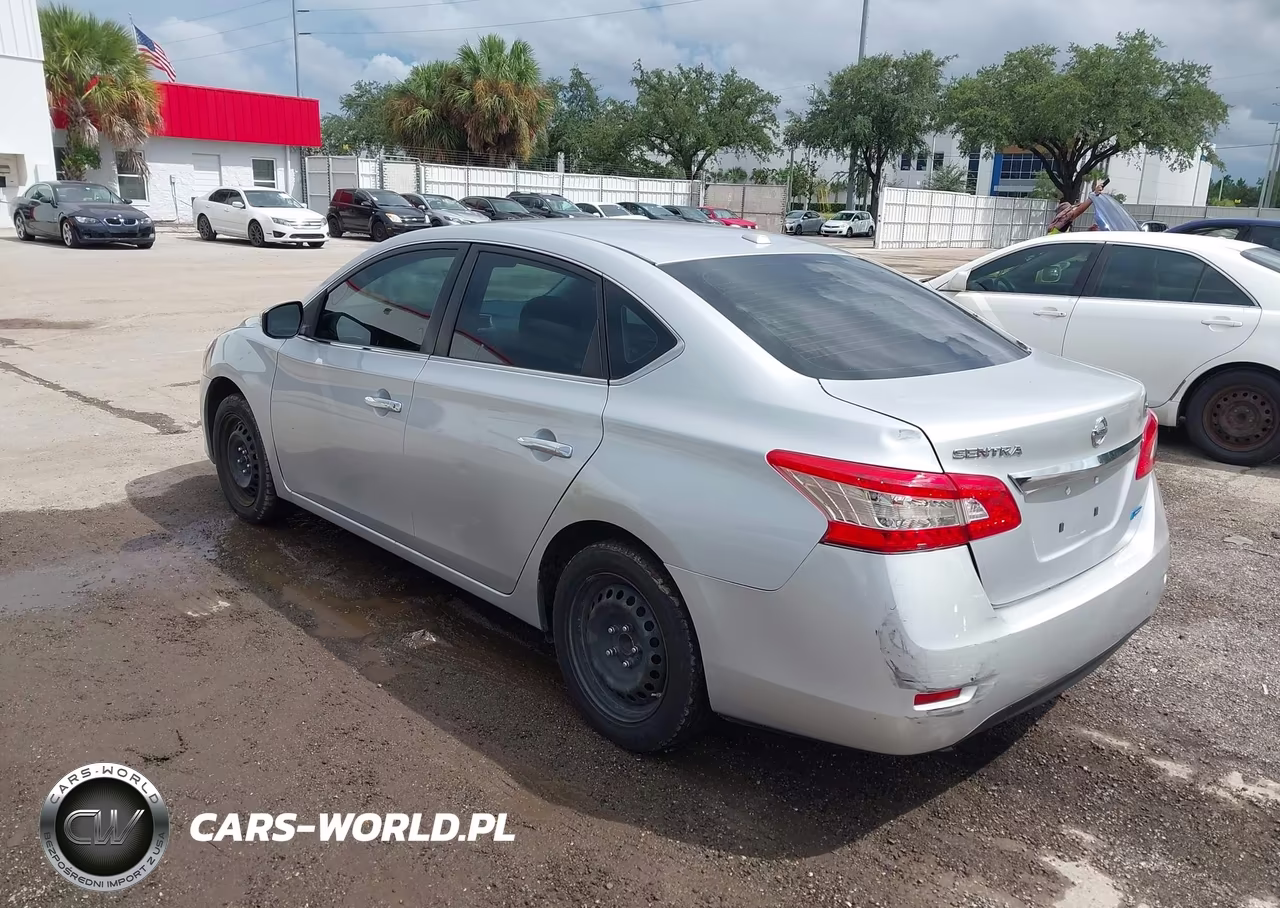 2013 Nissan Sentra Sl VIN:3N1AB7AP1DL614389 - 3