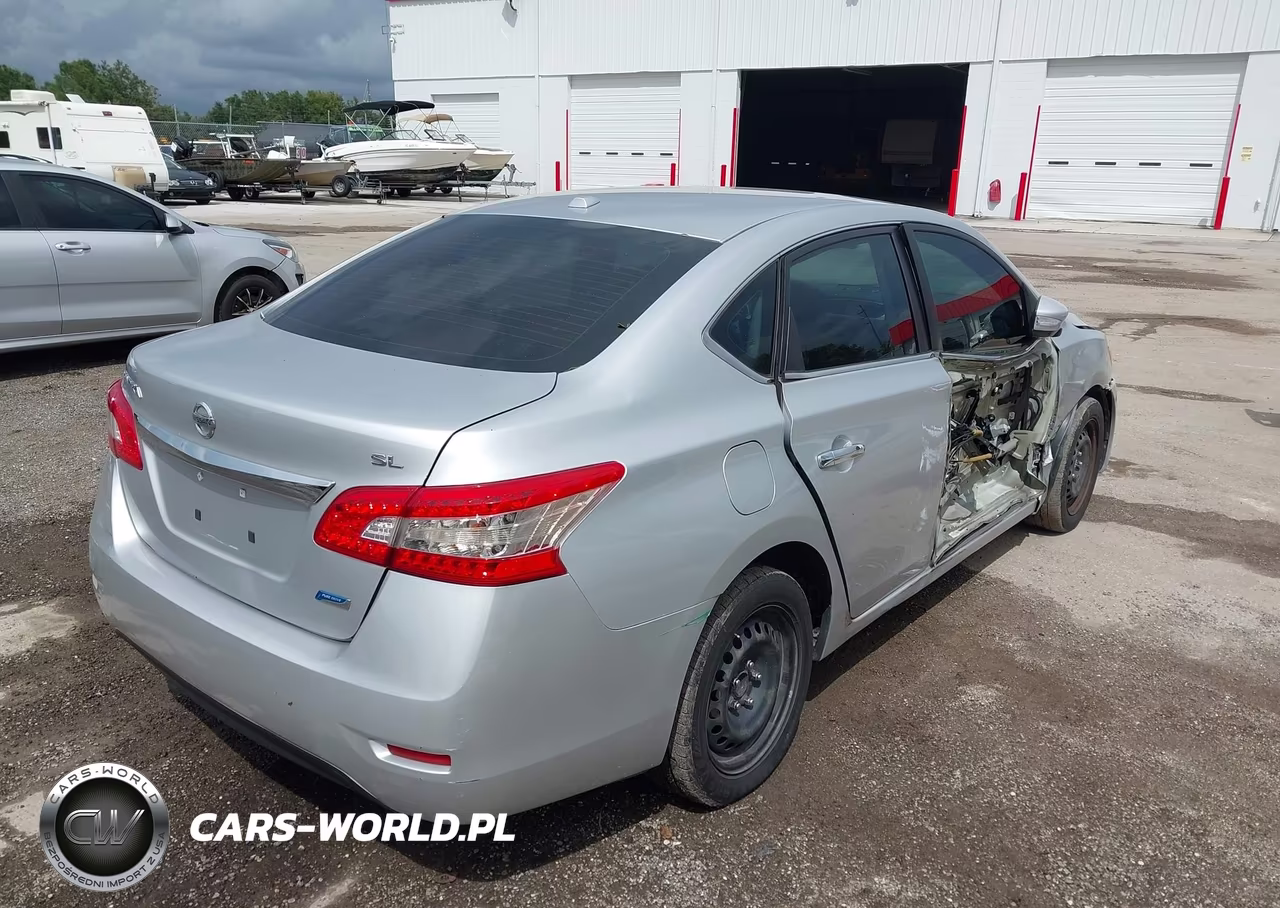 2013 Nissan Sentra Sl VIN:3N1AB7AP1DL614389 - 4