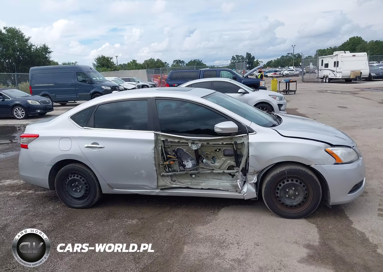2013 Nissan Sentra Sl VIN:3N1AB7AP1DL614389 - 6